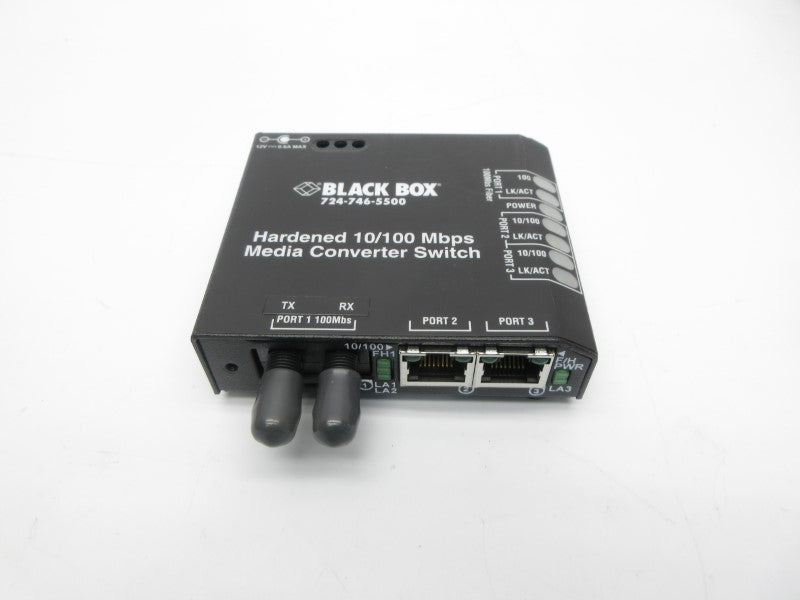 BLACK BOX LBH100A-H-ST-12 02-00964Z 8-15VDC 0.5A REV. T NSMP