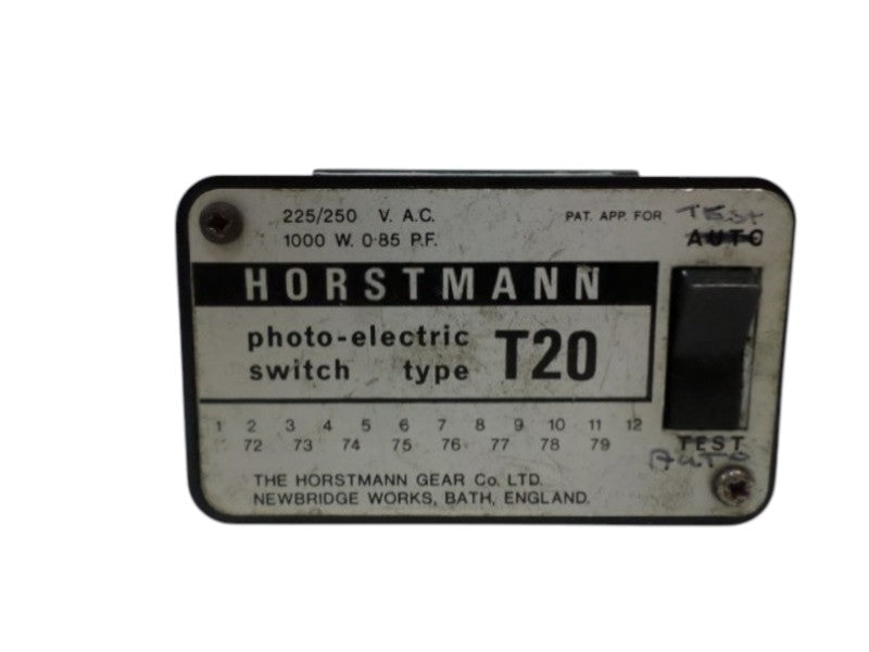 HORSTMANN T20 PHOTOELECTRIC SWITCH UNMP