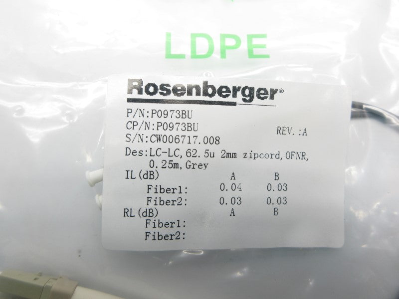 ROSENBERGER P0973BU REV. A NSMP