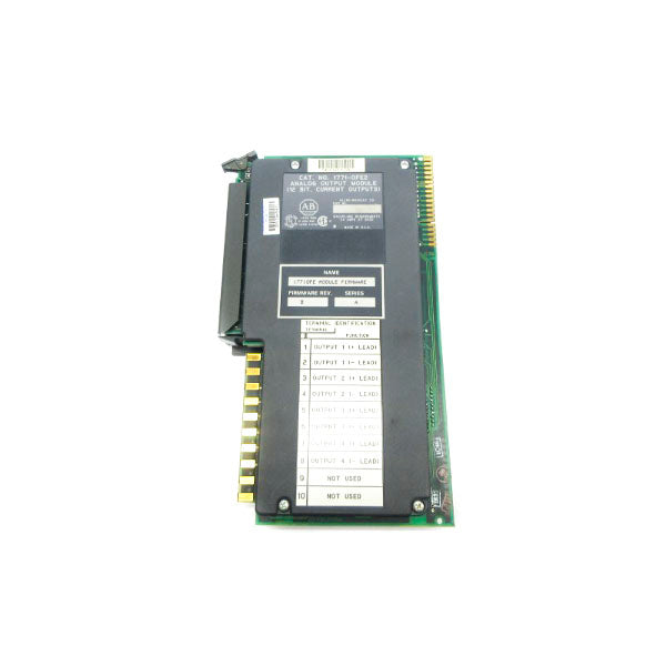 ALLEN BRADLEY 1771-OFE2 SER. A F/W B 5VDC 1.4A UNMP
