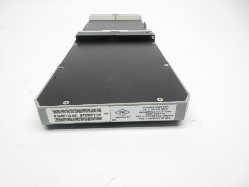FOXBORO P0400YG REV. 0S NSMP