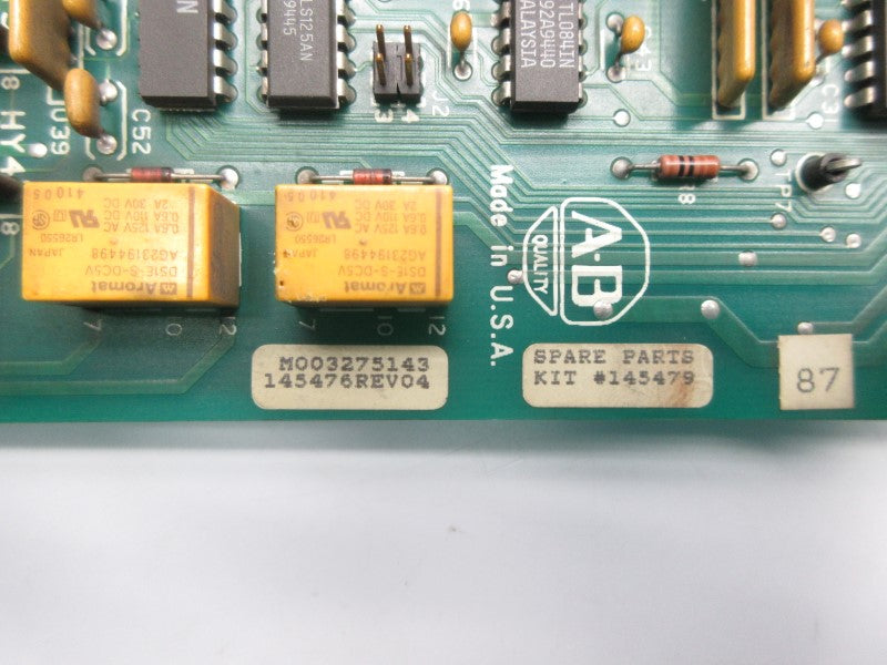 ALLEN BRADLEY 145479 M003267442 REV. 04 UNMP