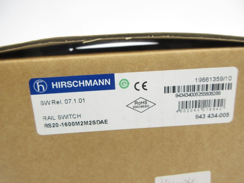 HIRSCHMANN RS20-1600M2M2SDAE 943434-005 NSMP