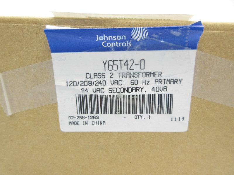 JOHNSON CONTROLS Y65T42-0 240VAC NSMP