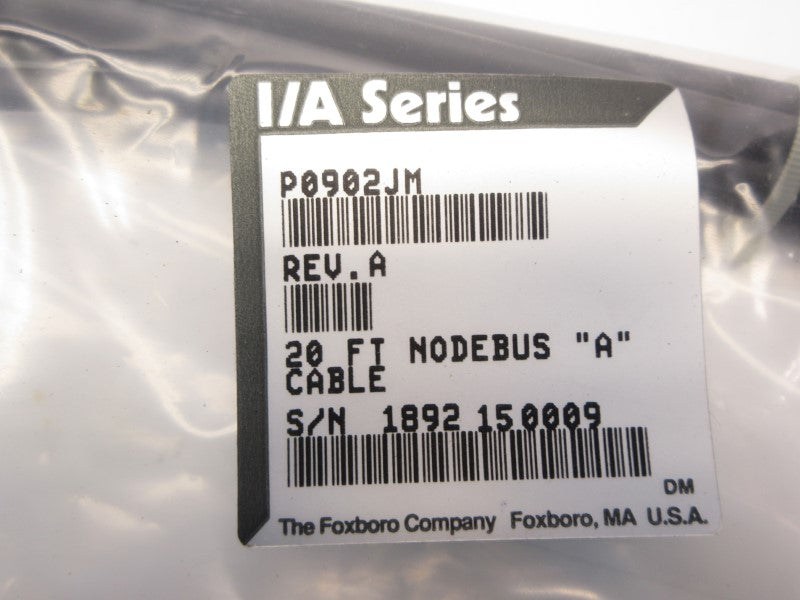 FOXBORO P0902JM REV. A 20' NSMP