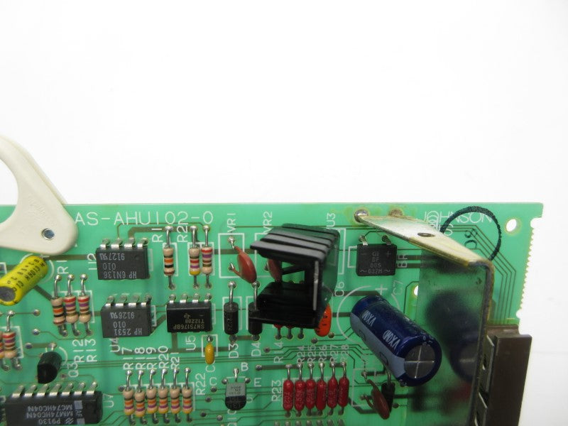 JOHNSON CONTROLS AS-AHUI02-0 REV. G NSNP