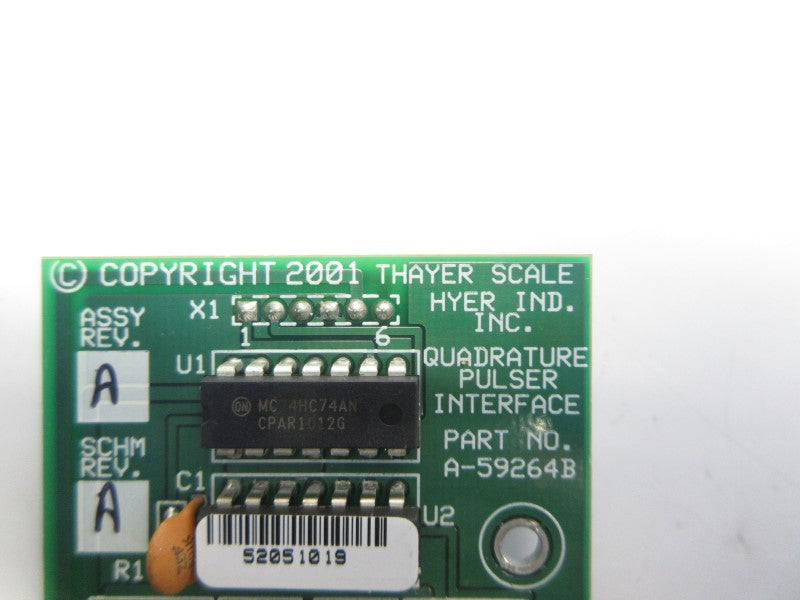 THAYER SCALE A-59264B REV. A NSNP