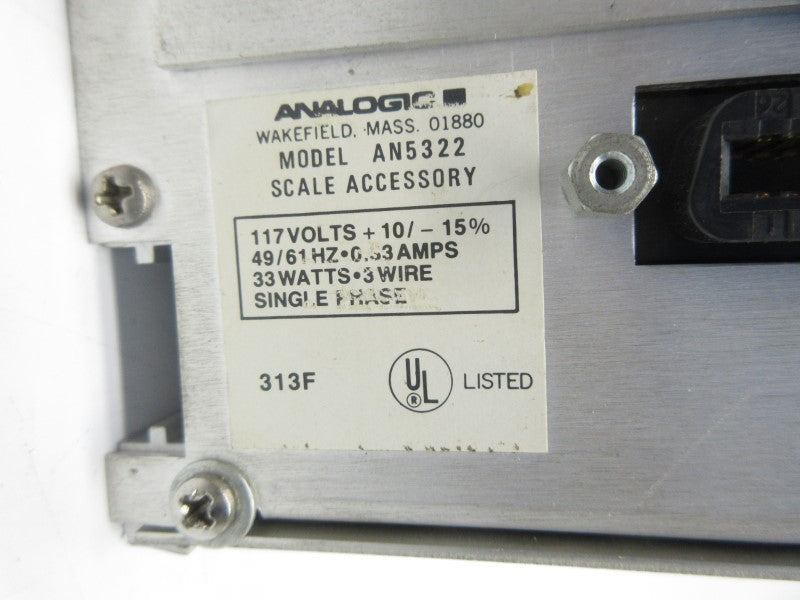 ANALOGIC AN5322 117V 0.33A UNMP