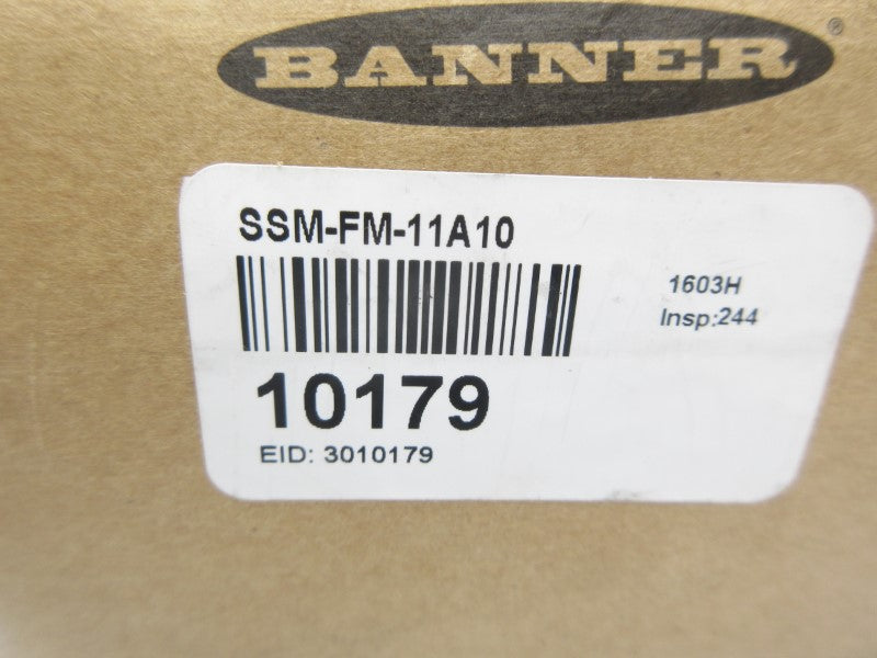 BANNER ENGINEERING SSM-FM-11A10 10179 24VAC NSMP