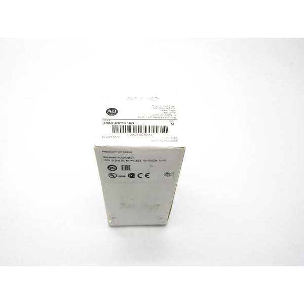 ALLEN BRADLEY 800H-PRTH16G SER. G 120VAC (WH) NSFS