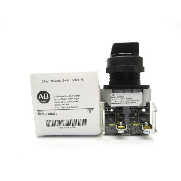 ALLEN BRADLEY 800H-HR5D1 SER. F (WH) NSMP