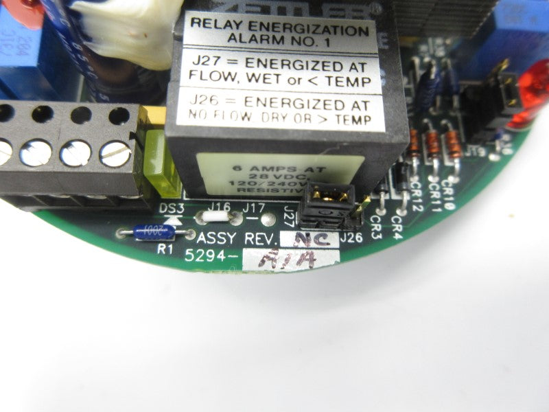 FLUID COMPONENTS 5294-A1A 28VDC 6A REV. NC NSNP