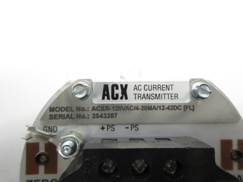 MOORE INDUSTRIES ACX/0-120VAC/4-20MA/12-42DC NSNP