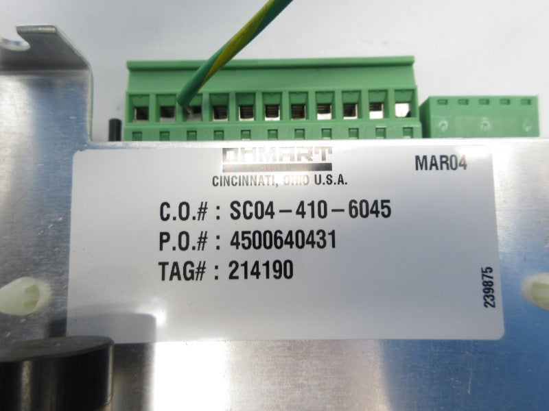 OHMART 214190 700VDC REV. B NSNP