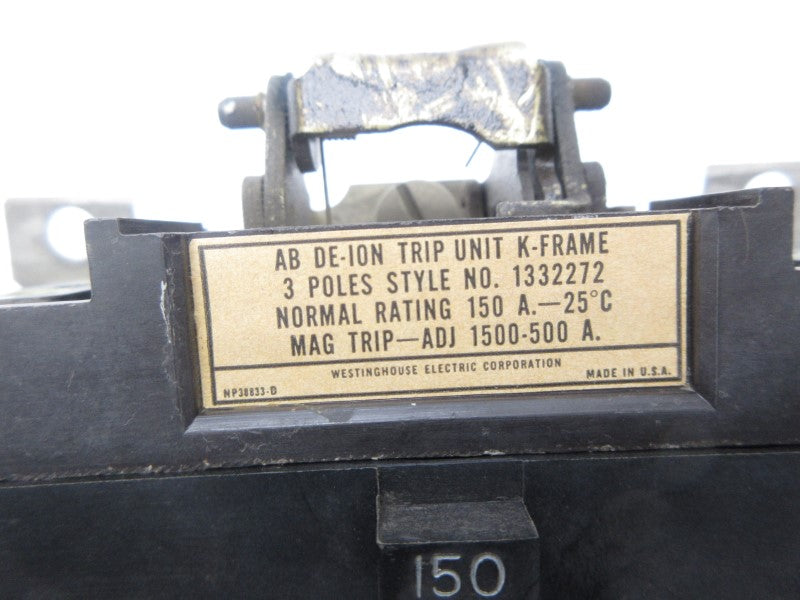 WESTINGHOUSE 1332272 150A UNMP