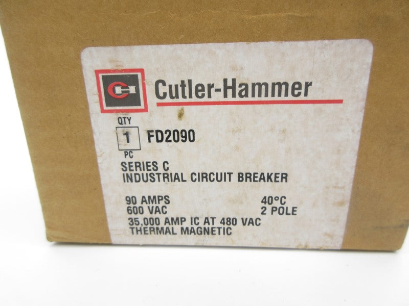 CUTLER HAMMER FD2090 SER. C 600VAC 90A NSMP