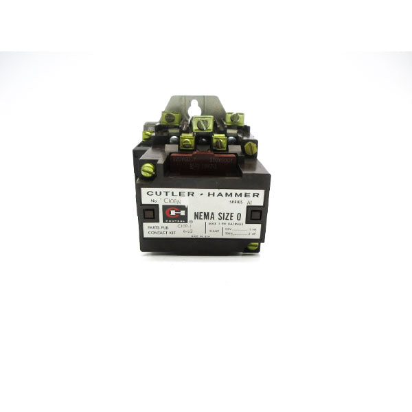 CUTLER HAMMER C10BN4A SER. A1 110/120V 18A UNMP
