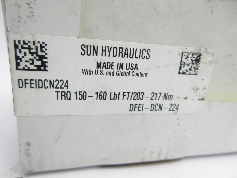 SUN HYDRAULICS DFEI-DCN-224 TRQ150-160 NSFS