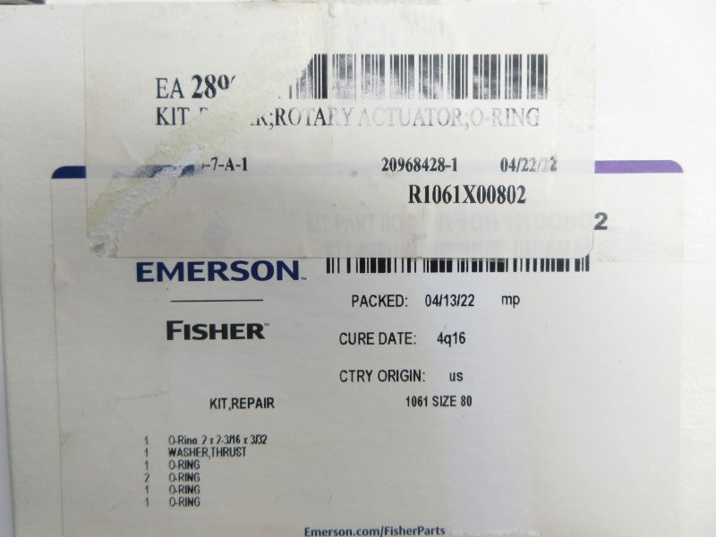 FISHER R1061X00802 NSFS