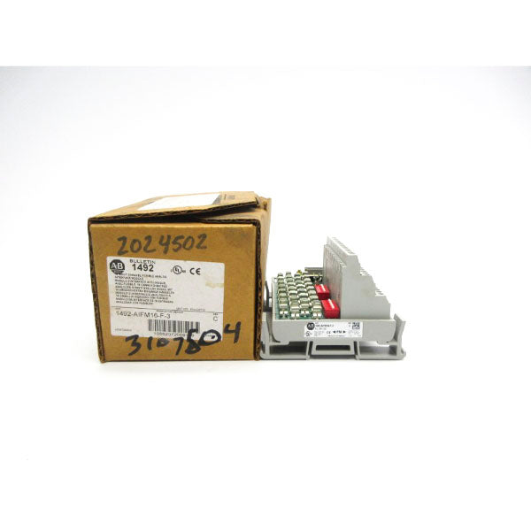 ALLEN BRADLEY 1492-AIFM16-F-3 SER. C (BR/WH) NSMP