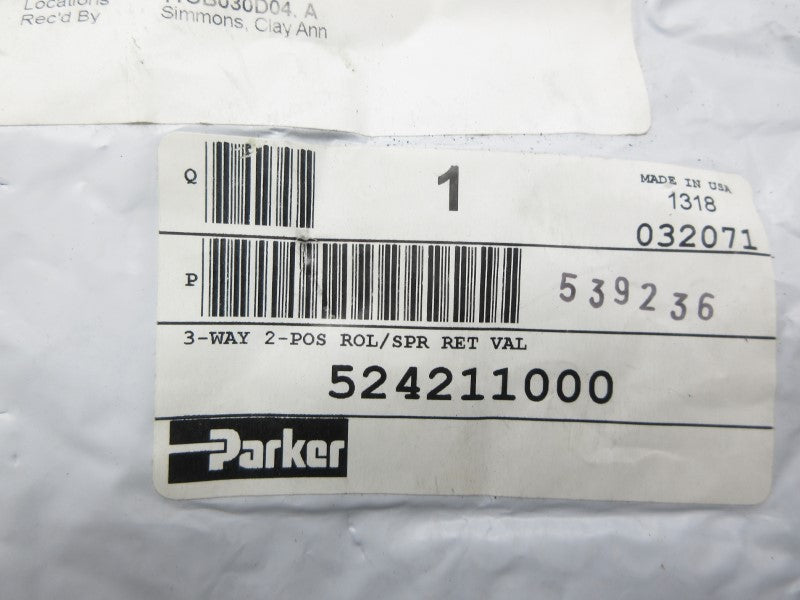 PARKER 524211000 NSFS