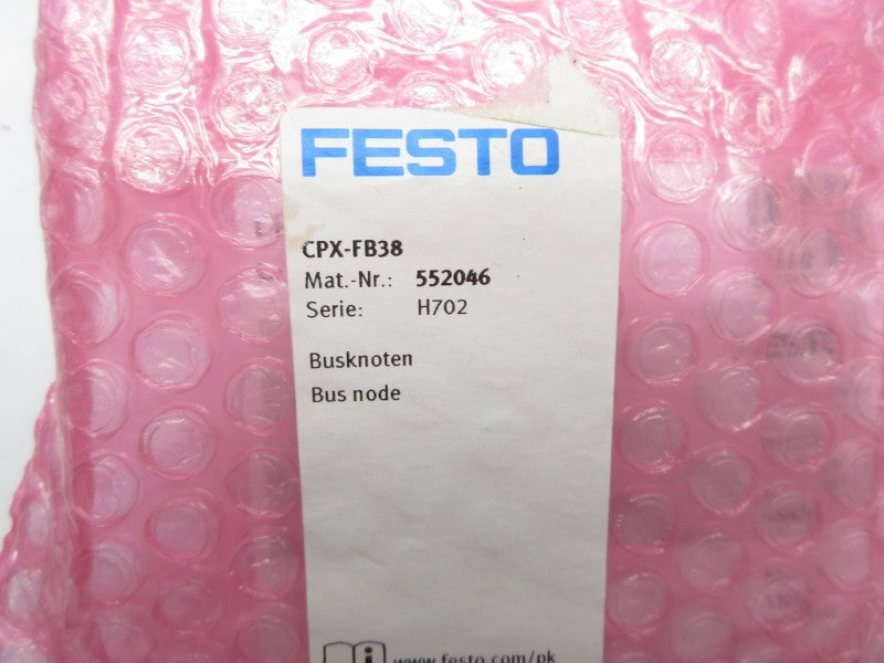 FESTO CPX-FB38 552046 NSMP