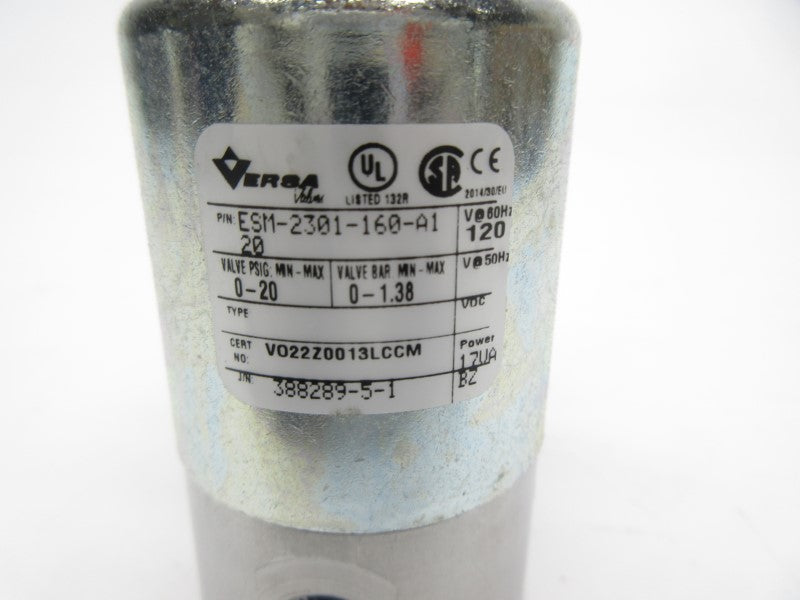 VERSA ESM-2301-160-A120 120V 0-20PSI NSNP