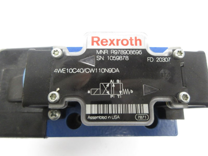 REXROTH 4WE10C40/CW110N9DA R978908696 NSNP