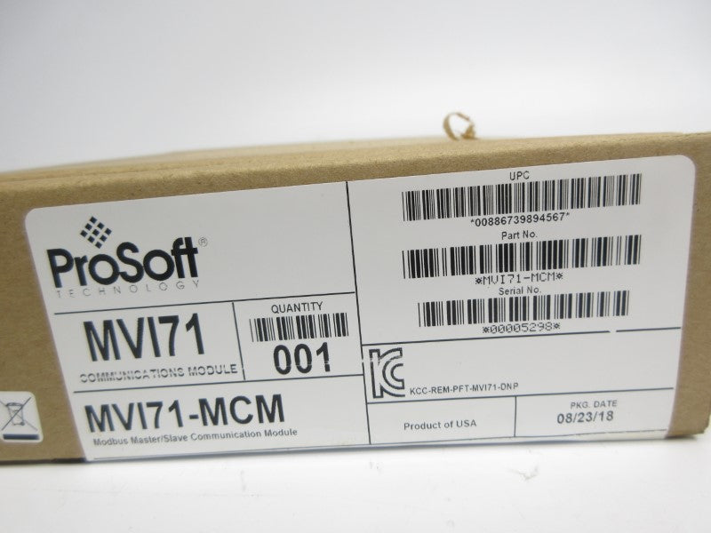 PROSOFT MVI71-MCM 24VDC NSMP