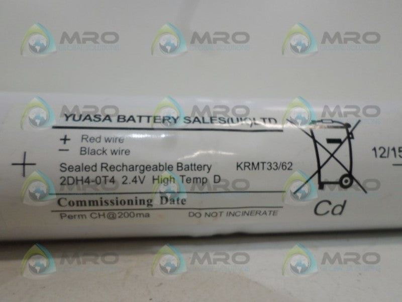 YUASA 2DH4-0T4 SEALED RECHARGEABLE BATTERY  NSNP