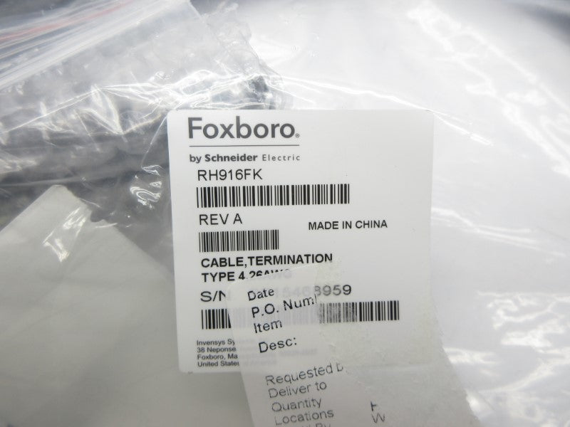 FOXBORO RH916FK REV. A NSMP