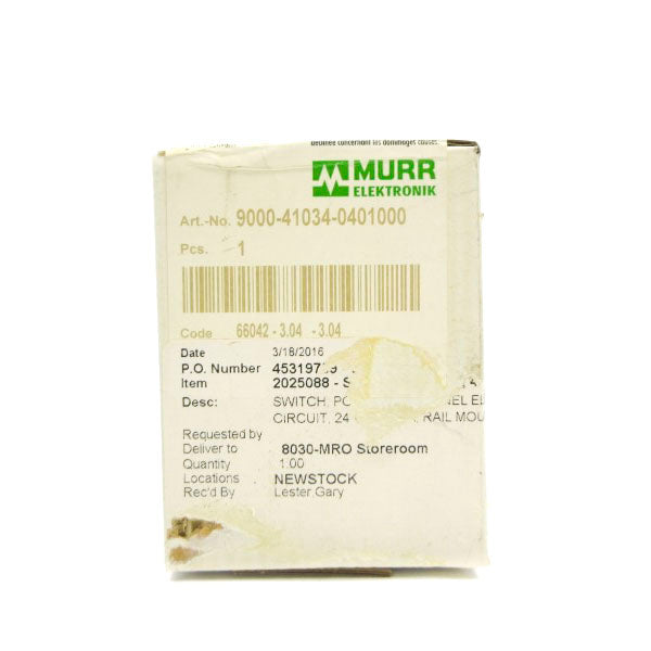 MURR ELEKTRONIK 9000-41034-0401000 NSFS