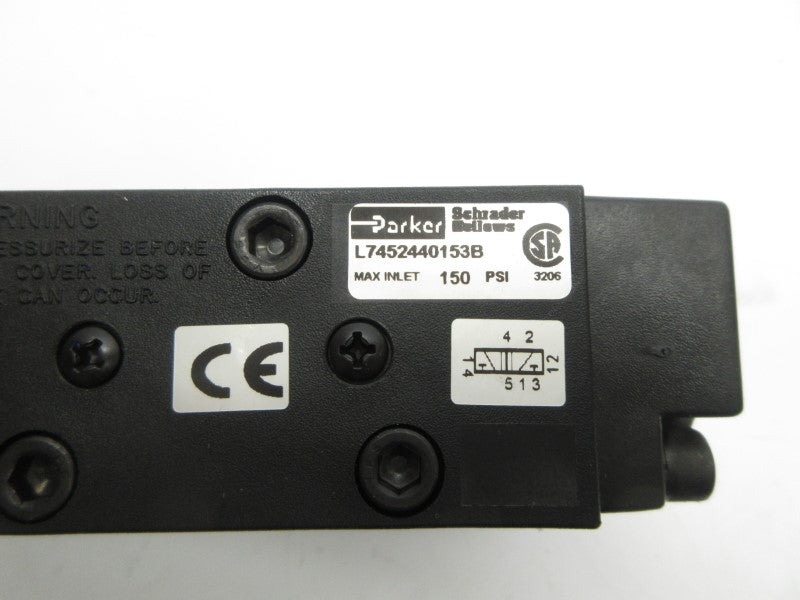 PARKER L7452440153B 110/120V 150PSI (AS PICTURED) NSNP