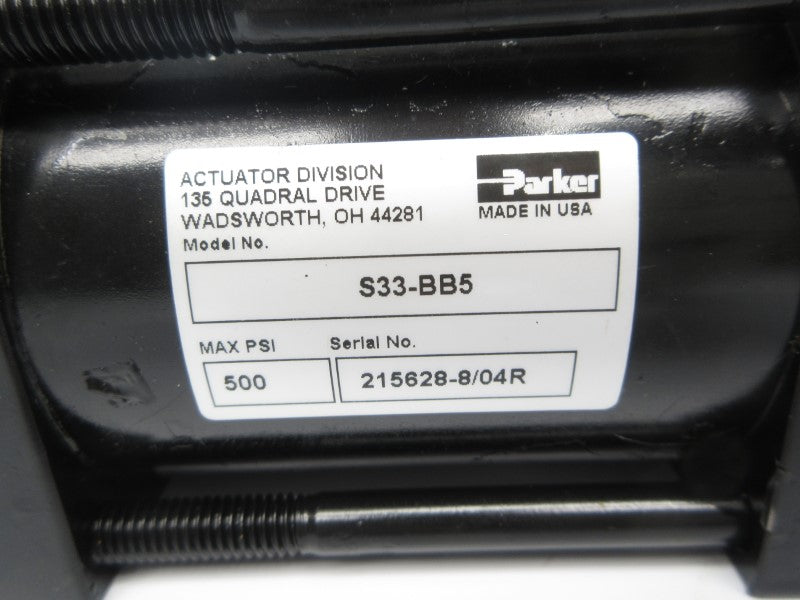 PARKER S33-BB5 500PSI NSNP