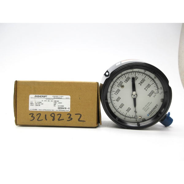 ASHCROFT 45-1279-SSL-04L-3000#BR 3000PSI 4-1/2" NSMP