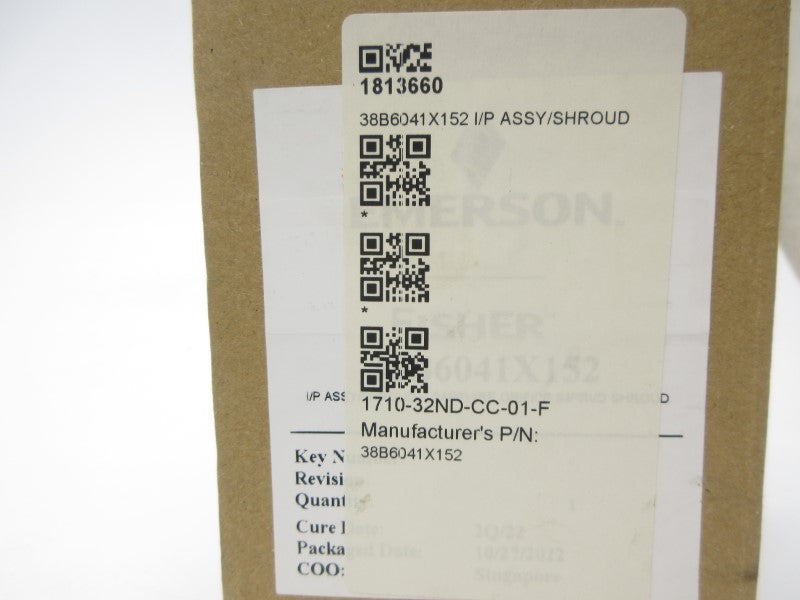 EMERSON 38B6041X152 NSMP