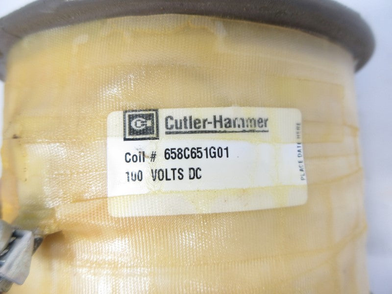 CUTLER HAMMER 658C651G01 100VDC NSNP