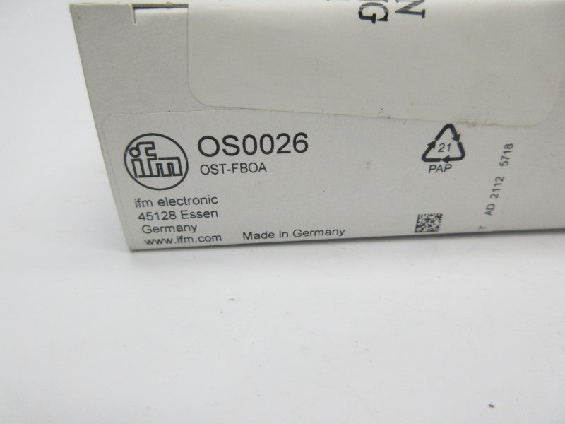 IFM EFECTOR OST-FBOA OS0026 20-250VAC NSMP