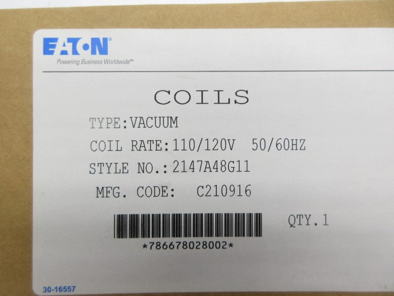 EATON 2147A48G11 C210916 110/120V NSMP