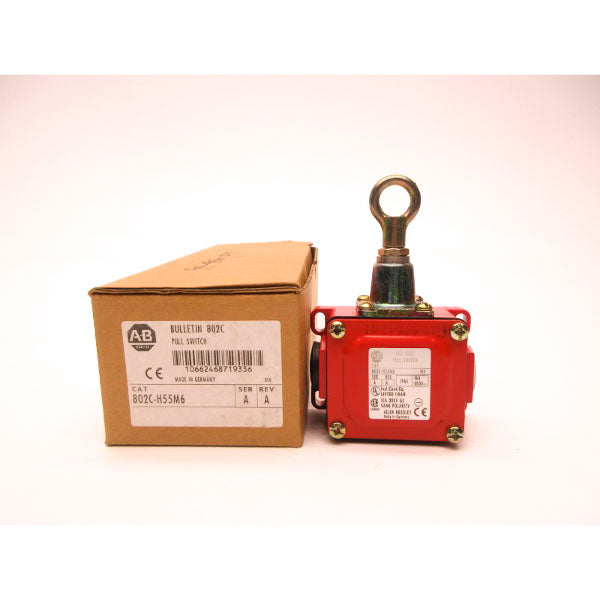 ALLEN BRADLEY 802C-H55M6 SER. A 400V 16A REV. A (BR/WH) NSMP