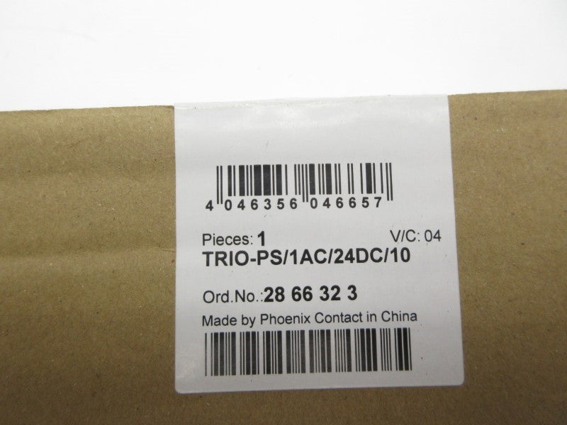 PHOENIX CONTACT TRIO-PS/1AC/24DC/10 2866323 NSFS