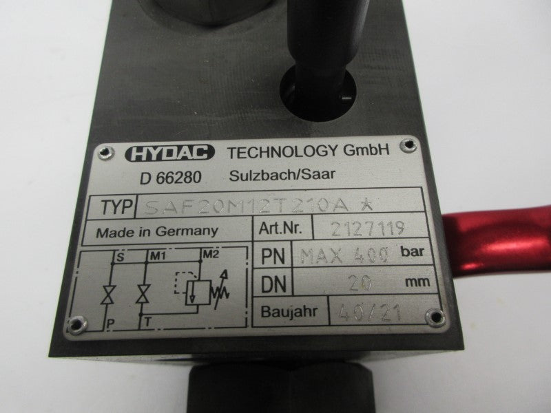 HYDAC SAF20M12T210A NSNP