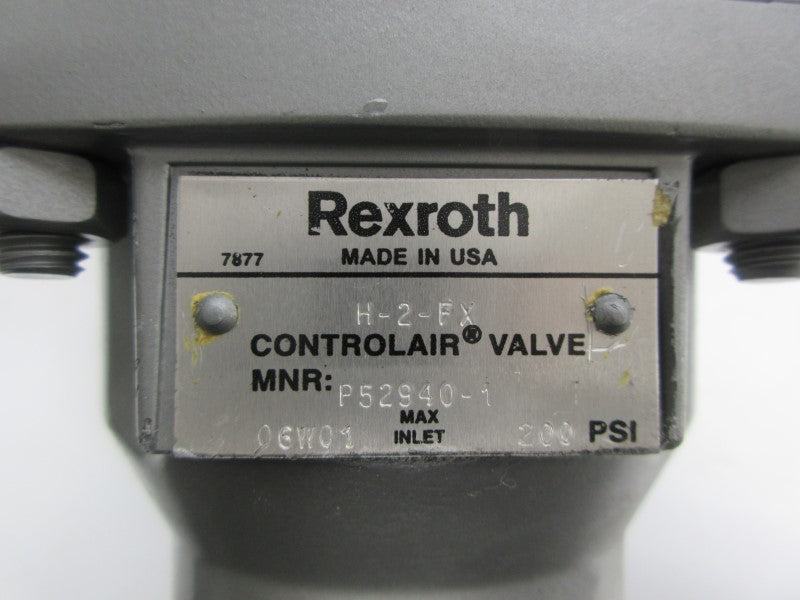 REXROTH P52940-1 200PSI NSNP