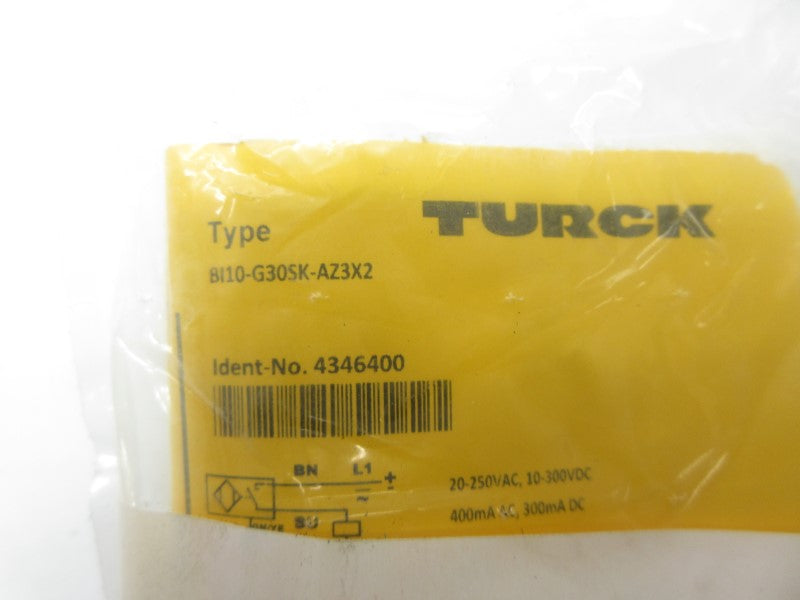 TURCK BI10-G30SK-AZ3X2 4346400 20-250VAC NSMP