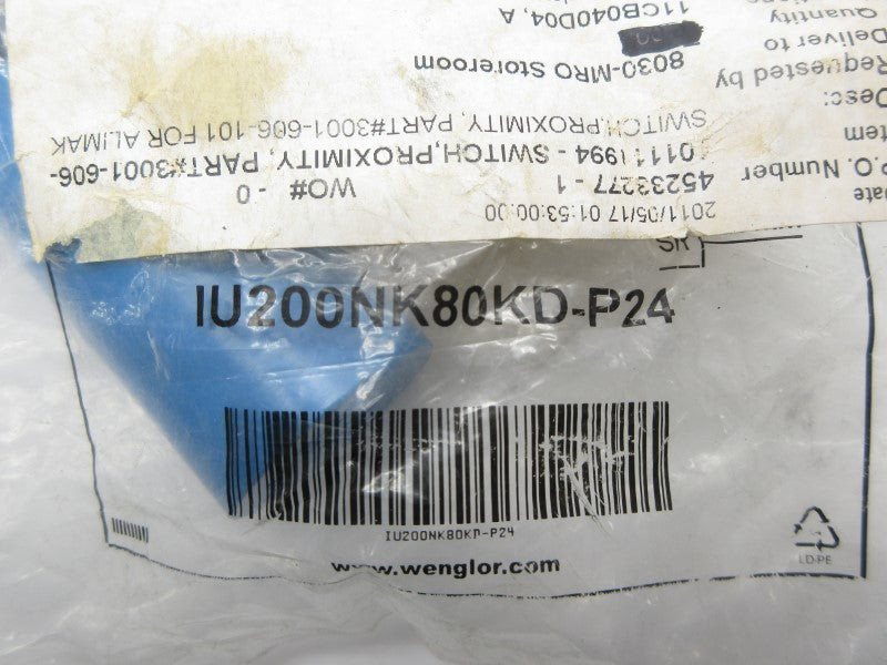 WENGLOR IU200NK80KD-P24 NSMP