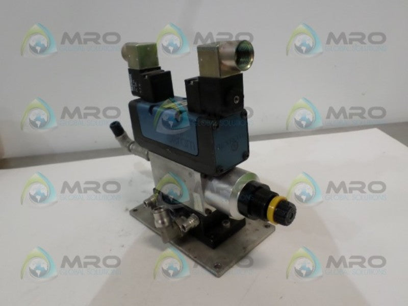 REXROTH P29879 SOLENOID VALVE (AS PICTURED) UNMP