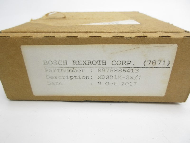 REXROTH MDSD1K-2X/1 R978886413 NSMP