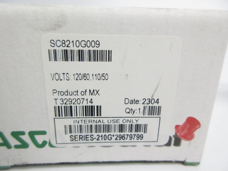 ASCO SC8210G009 110/120V 5-125PSI 3/4" NSMP