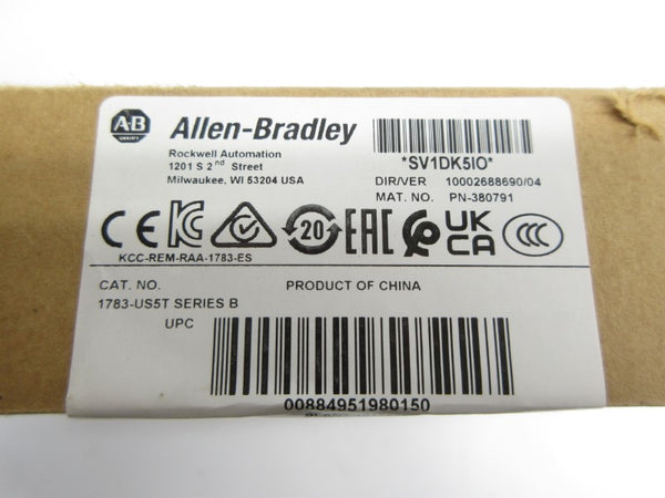 ALLEN BRADLEY 1783-US5T SER. B DATE: 2021 NSFS