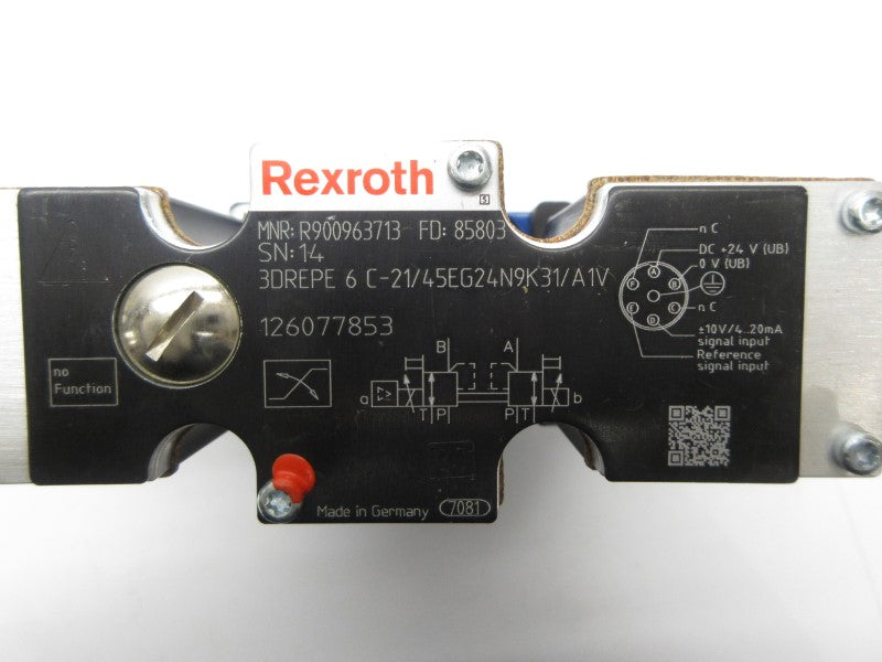 REXROTH 3DREPE6C-21/45EG24N9K31/A1V R900963713 NSNP